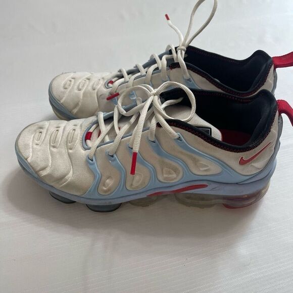 Nike AIR VAPORMAX PLUS Chicago CW6974-100 Men SZ 10.5 10 1/2 Psychic Blue - Picture 1 of 9